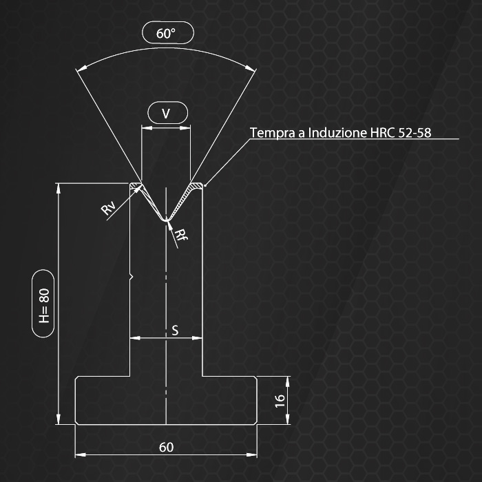 PS-2060-H80-60°